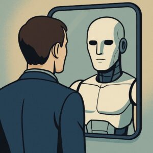 Read more about the article Devrions-nous dire “Bonjour” et “Merci” à ChatGPT et consorts ? Vers l’anthropomorphisme des IA.